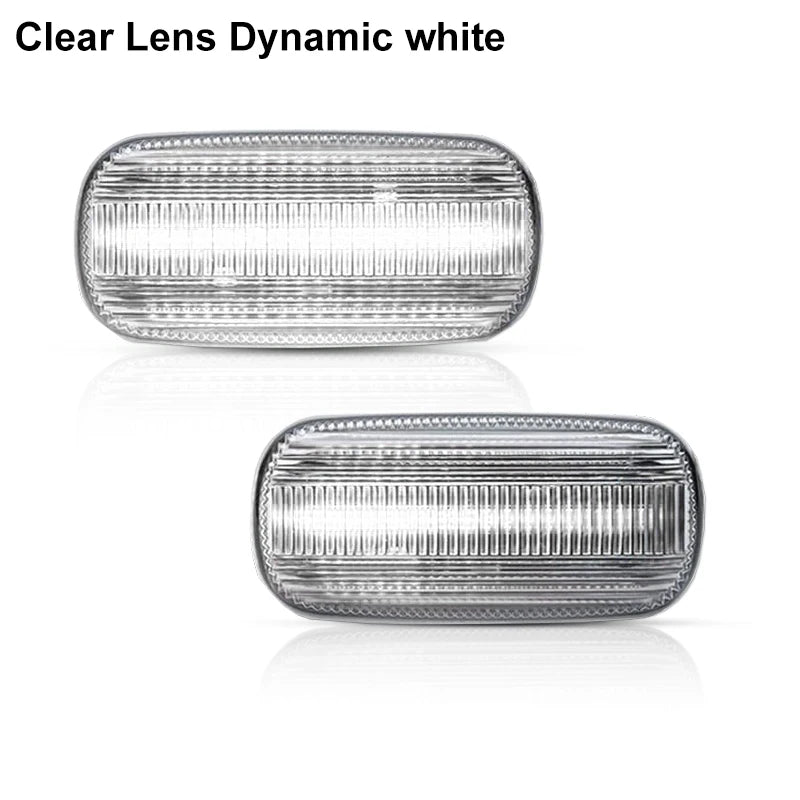 For Audi A3 S3 8P A4 S4 RS4 B6 B7 A6 S6 RS6 C6 05-08 Dynamic Turn Signal Light LED Side Marker Fender Sequential Indicator Lamp