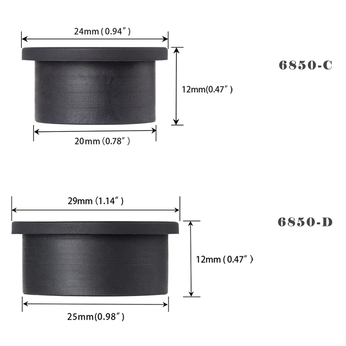 Desk Cord Grommet, Flexible Silicone Cable Hole Cover, Wire Organizer, Cable Pass Through, Round Gasket White