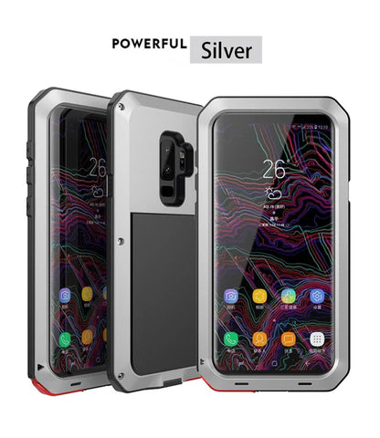 Armor Heavy Duty Protection Case for Samsung Galaxy S20 S24 S10e Note 8 9 10 Plus 20 Ultra 360, Metal Tank Cover