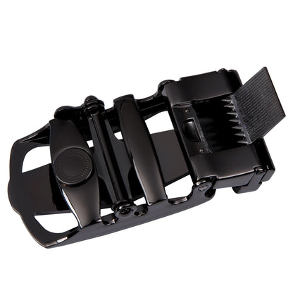 60 Kinds Metal Mens Relacement Belt Buckles Button Sliding Buckle Without Belt Black Gold Blue for 3.5 cm Ratchet Belts ONLY
