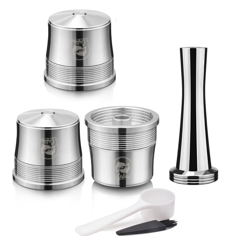 ICafilas Reusable Coffee Capsule Pod For illy X7.1 illy Y5 Machine Stainless Steel Refillable Coffee Maker Filter