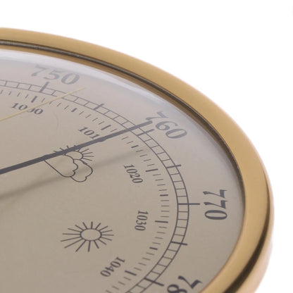 3-in-1 Wall-Mounted Household Barometer Thermometer Hygrometer Weather Station Hanging Pressure hPa Gauge Air Weather Instrument