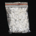 100pcs, 5mm LED Diode, 5mm Assorted Kit, White Green Red Blue Yellow Orange Pink Purple Warm white DIY Light Emitting Diode