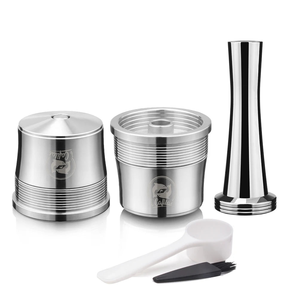 ICafilas Reusable Coffee Capsule Pod For illy X7.1 illy Y5 Machine Stainless Steel Refillable Coffee Maker Filter