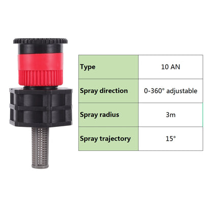 1Pc, Pop-up Sprinklers Replacement, Scattering Nozzles, 0~360 Degree Adjustable Garden Park Or Farm Grass Lawn Or Crops Irrigation Tool
