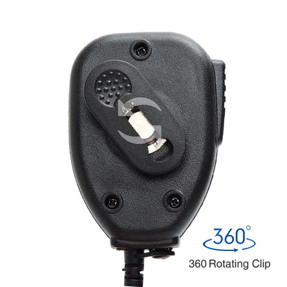 BaoFeng Walkie Talkie BF-780 2 Pin PTT Speaker Mic for Quansheng UV-K5 K6 Baofeng UV-5R BF-888S UV-5RH 21 17 PRO HAM Radio