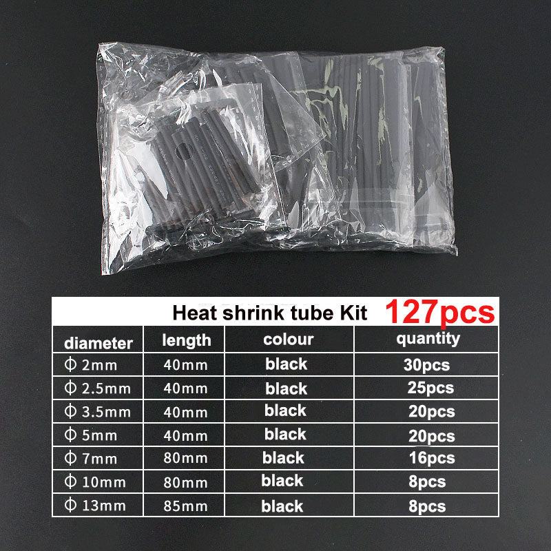 Insulation Sleeving Heat Shrink Tube Thermoresistant tube Kit Polyolefin Heat Shrink Tubing Wire cable Waterproof Shrink 2:1