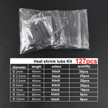 Insulation Sleeving Heat Shrink Tube Thermoresistant tube Kit Polyolefin Heat Shrink Tubing Wire cable Waterproof Shrink 2:1