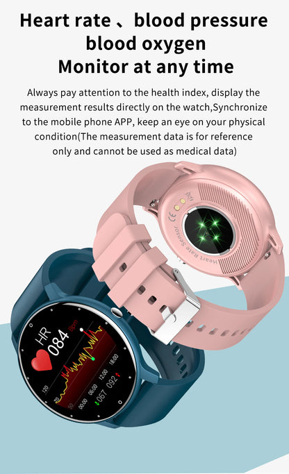 LIGE New Smart Watch, Women Men Ladies Gift, Sport Fitness Men Women Watches, Heart Rate Monitor, Waterproof Smartwatch For Android IOS