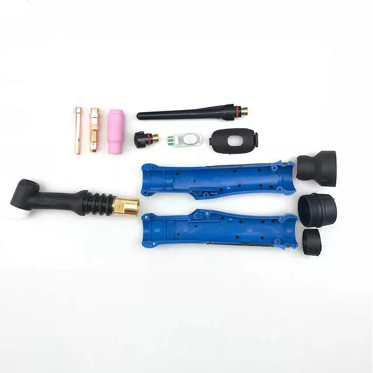 TIG Torch Body Argon Welding Torch Head, WP26, Flex Air Cooled Gas Tungsten Arc Welder, GTAW A-200 Flex Torch