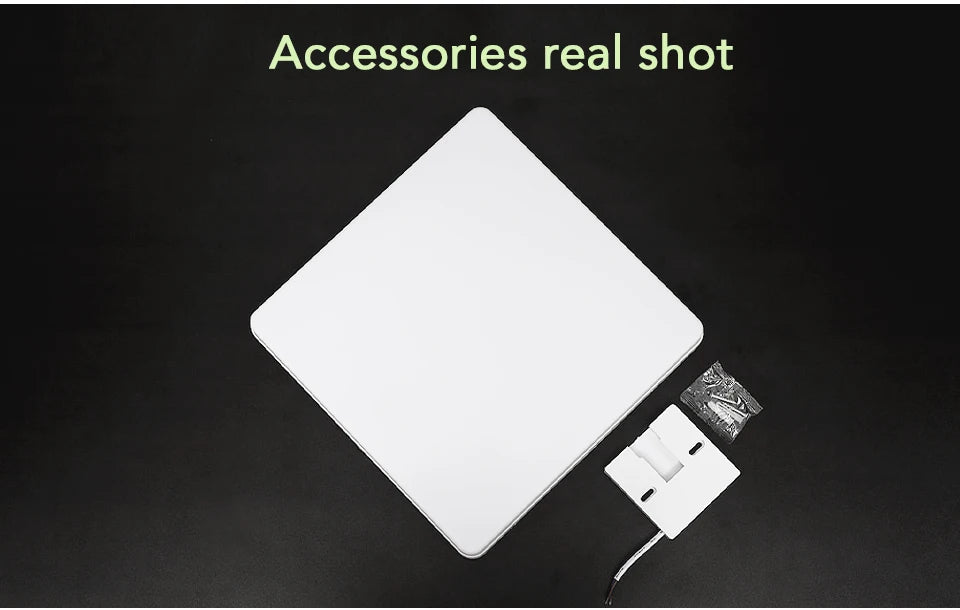 Square Led ceiling lamp, bedroom lighting, Neutral white, cold white, warm white, 48W 36W 24W 18W led ceiling light room, MARPOU