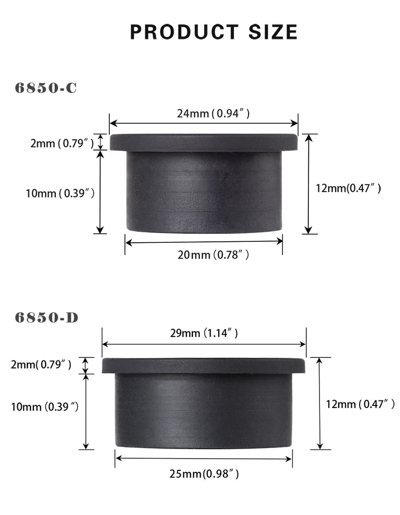 Desk Cord Grommet, Flexible Silicone Cable Hole Cover, Wire Organizer, Cable Pass Through, Round Gasket White
