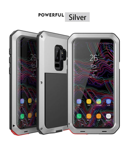Armor Heavy Duty Protection Case for Samsung Galaxy S20 S24 S10e Note 8 9 10 Plus 20 Ultra 360, Metal Tank Cover