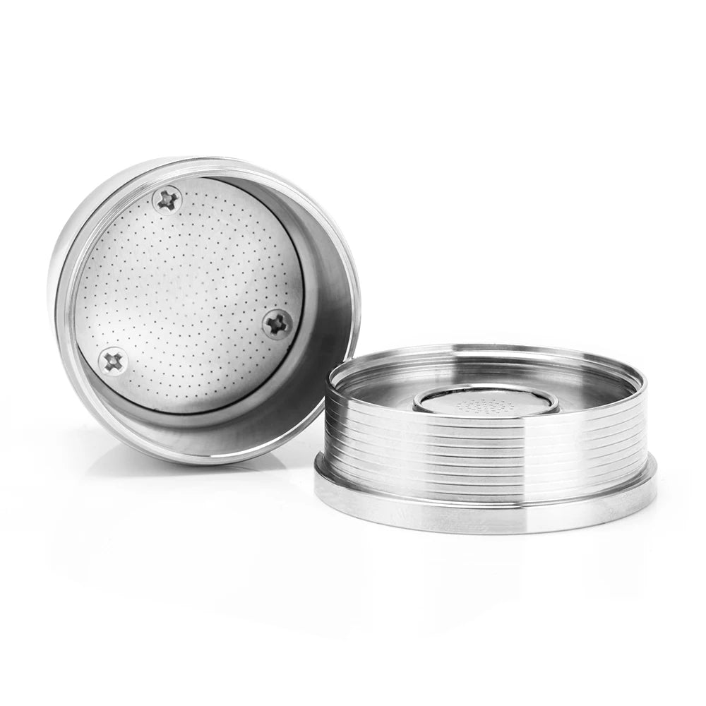 ICafilas Reusable Coffee Capsule Pod For illy X7.1 illy Y5 Machine Stainless Steel Refillable Coffee Maker Filter