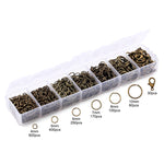 A Set Jewelry Findings Tool Set Open Jump Rings, Jewelry Pliers, Lobster Clasps Hooks, Jewelry Tweezers Jewelry Making Supplies