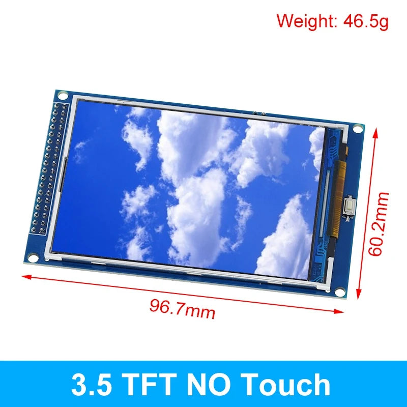 TFT Display, 0.96/1.3/1.44/1.8/2.4/2.8/3.5 Inch TFT Full Color Screen LCD Module, ST7735 ILI9341 Driver Interface SPI for Arduino
