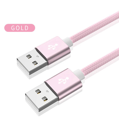 Kebiss USB to USB Extension Cable Type A Male to Male USB Extender for Radiator Hard Disk Webcom Camera USB Cable Extens