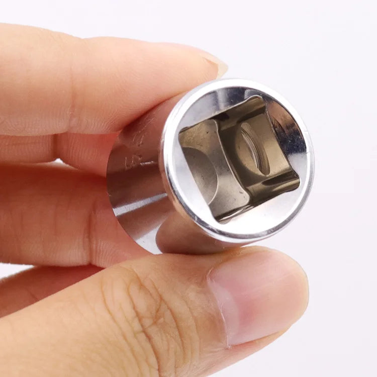 Ratchet Wrench Socket Converter Sleeve Head Adapter 1/2" (Female) to 3/8" (Male), 3/8" (Female) to 1/4" (Male), 1/4" (Female) to 3/8" (Male), 3/8" (Female) to 1/2" (Male) Stainless Steel