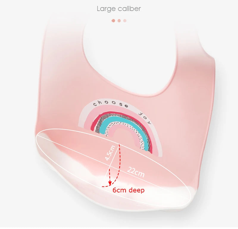 Babero de silicona impermeable para bebé, diseño de plátano, para alimentación de recién nacidos, delantal suave comestible, bufanda ajustable para eructos de bebé