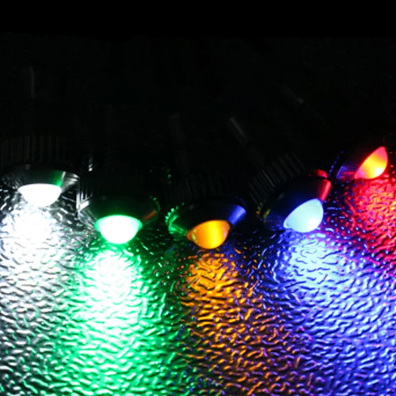 1pcs 6mm Flat Head LED Metal Indicator Light, 6mm Waterproof Signal Lamp 6V 12V 24V 220V with Wire, Red Yellow Blue Green White