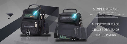 Waist Pack, Casual Functional Fashion Men Waterproof Fanny Pack, Women Belt Bum Bag, Male Phone Wallet Pouch Bags, Unisex 98011