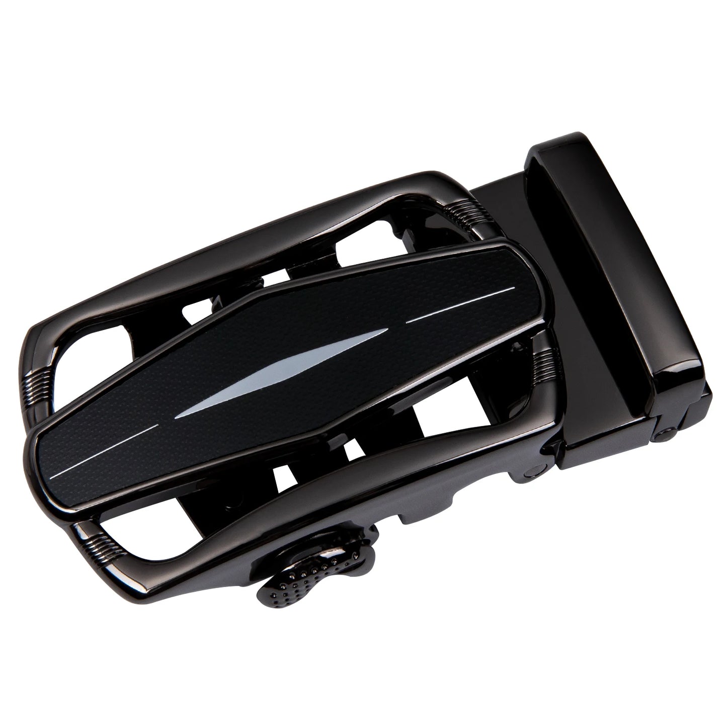 60 Kinds Metal Mens Relacement Belt Buckles Button Sliding Buckle Without Belt Black Gold Blue for 3.5 cm Ratchet Belts ONLY