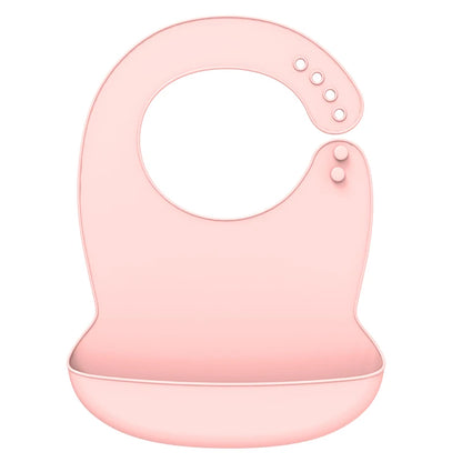 Babero de silicona impermeable para bebé, diseño de plátano, para alimentación de recién nacidos, delantal suave comestible, bufanda ajustable para eructos de bebé