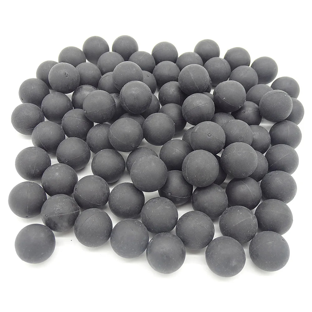 .68 Caliber Rubber Paintball 0.68cal Training Ball 100PCS 200PCS Reusable Paintball Gun Shooting Ball