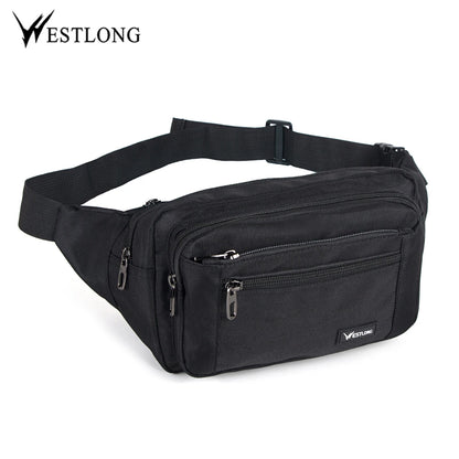 Waist Pack, Casual Functional Fashion Men Waterproof Fanny Pack, Women Belt Bum Bag, Male Phone Wallet Pouch Bags, Unisex 98011