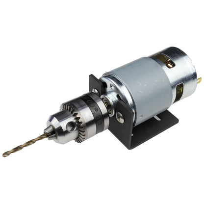 Mini Electric Drill Chuck Threaded  Clamp 0.6mm-6mm B10 Mount Taper Connector Rod Motor Shaft with Adapter Key Wrench Power Tool