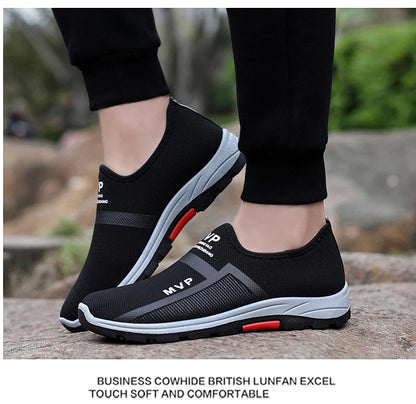 Summer Mesh Men Shoes, Lightweight Sneakers, Men Fashion Casual Walking Shoes, Breathable Slip-on Mens Loafers, Zapatillas Hombre