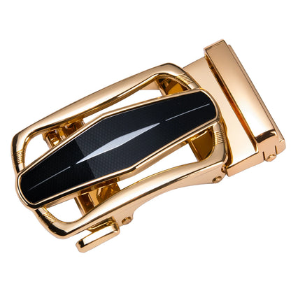 60 Kinds Metal Mens Relacement Belt Buckles Button Sliding Buckle Without Belt Black Gold Blue for 3.5 cm Ratchet Belts ONLY