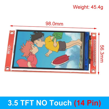 TFT Display, 0.96/1.3/1.44/1.8/2.4/2.8/3.5 Inch TFT Full Color Screen LCD Module, ST7735 ILI9341 Driver Interface SPI for Arduino