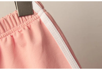 Sports Shorts, Women Summer New Candy Color Anti Emptied Skinny Shorts, Casual Lady Elastic Waist Beach Correndo Short Pants