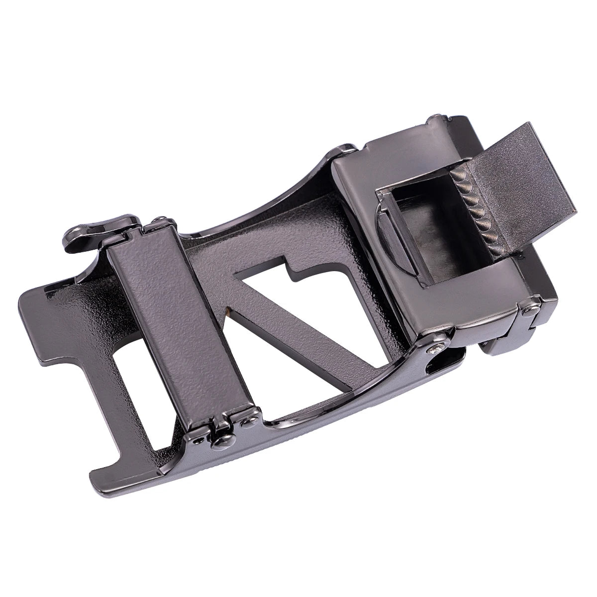 60 Kinds Metal Mens Relacement Belt Buckles Button Sliding Buckle Without Belt Black Gold Blue for 3.5 cm Ratchet Belts ONLY