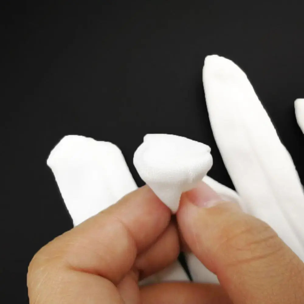 1Pair White Formal Gloves, Tuxedo Honor Guard Parade Inspection Collection Serve Thin Gloves, Thick Gloves, Performance Gloves, Men