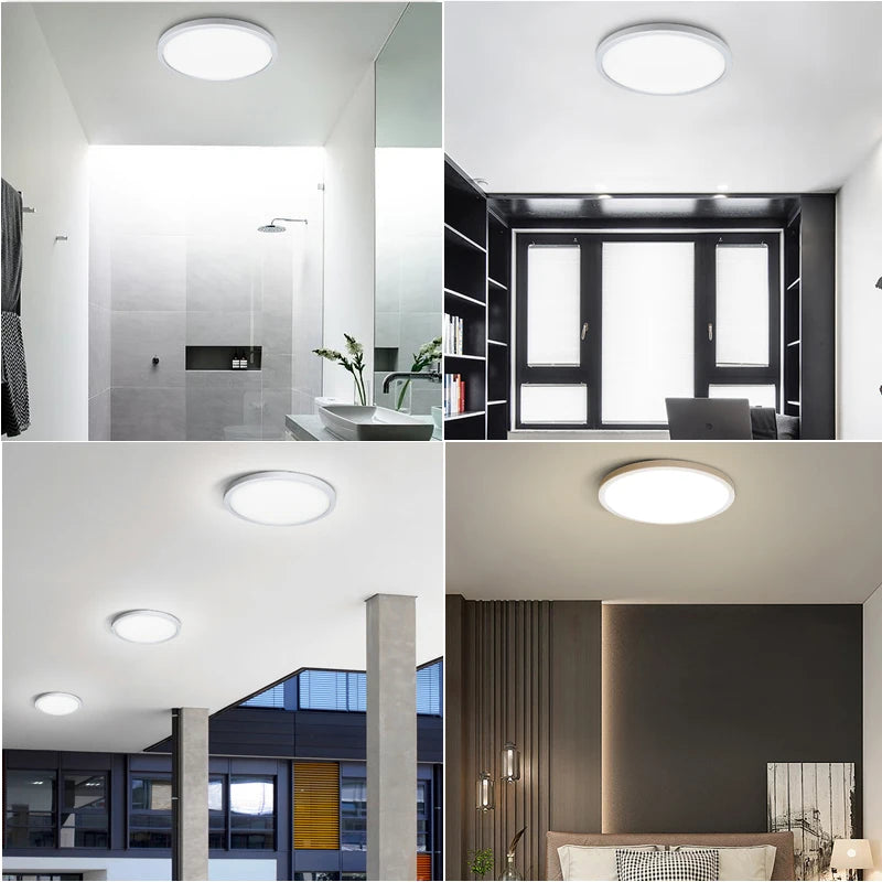 MARPOU Living Room lights LED Ceiling Lamp Ultra-thin Cold White 9W 13W 18W 24W lighting fixture Ceiling Lights Bedroom  kitchen