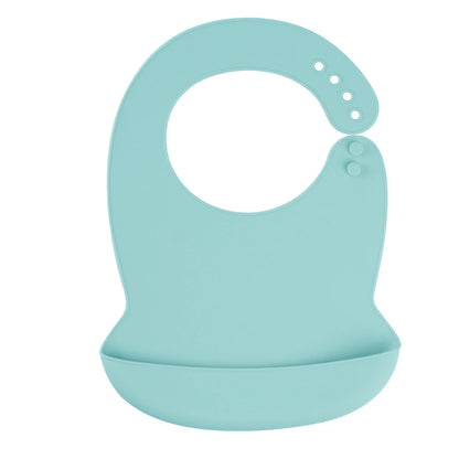 Babero de silicona impermeable para bebé, diseño de plátano, para alimentación de recién nacidos, delantal suave comestible, bufanda ajustable para eructos de bebé