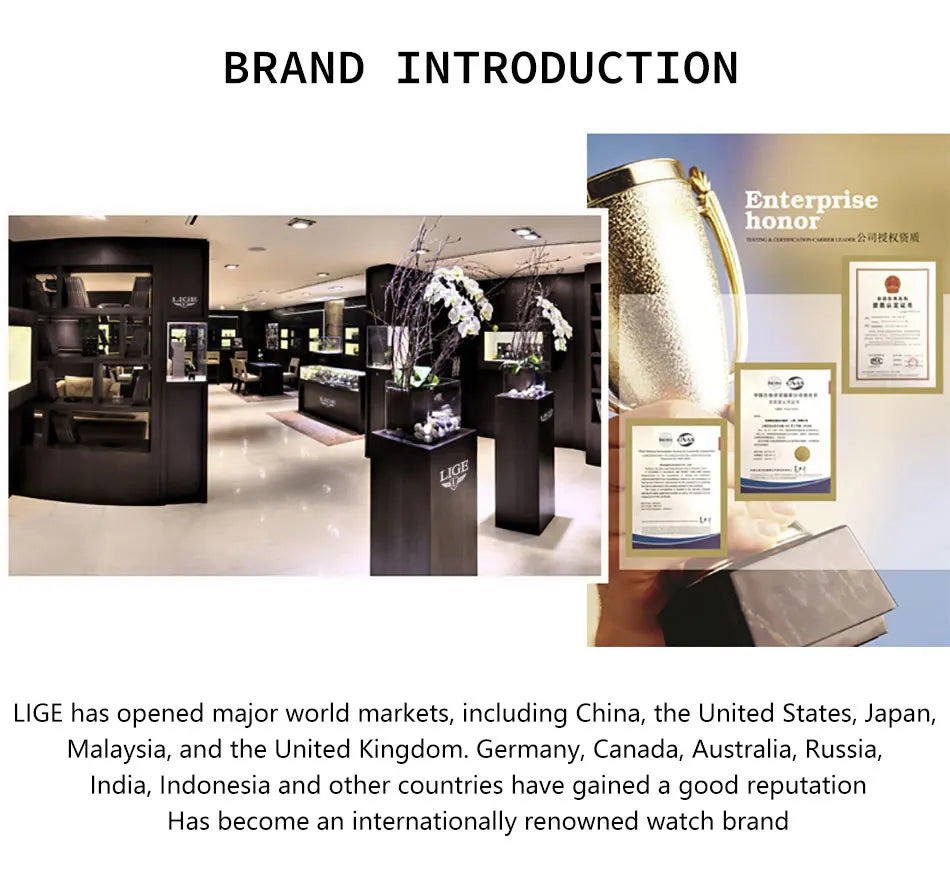 Luxury Fashion Diver Watch For Men, 30ATM Waterproof Date Clock, Sports Watch For Mens, Quartz Wristwatch, Relogio Masculino, LIGE Top Brand