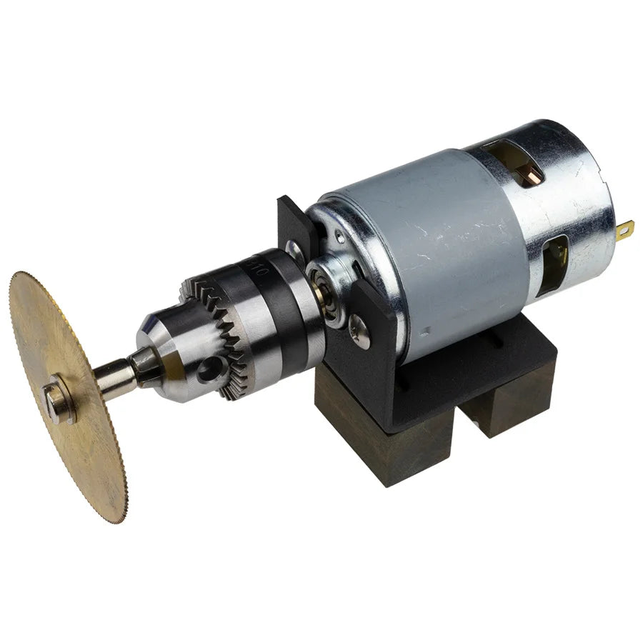 Mini Electric Drill Chuck Threaded  Clamp 0.6mm-6mm B10 Mount Taper Connector Rod Motor Shaft with Adapter Key Wrench Power Tool