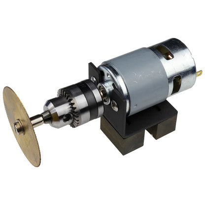 Mini Electric Drill Chuck Threaded  Clamp 0.6mm-6mm B10 Mount Taper Connector Rod Motor Shaft with Adapter Key Wrench Power Tool