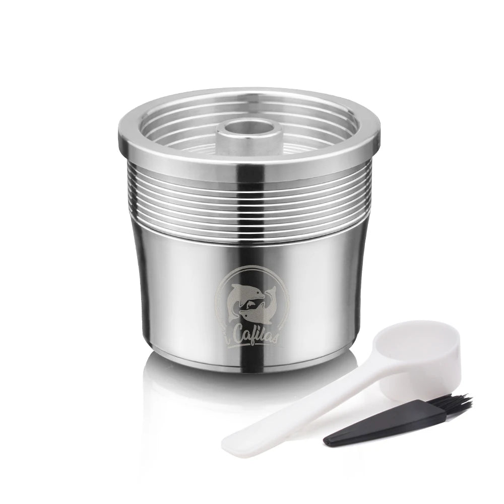 ICafilas Reusable Coffee Capsule Pod For illy X7.1 illy Y5 Machine Stainless Steel Refillable Coffee Maker Filter