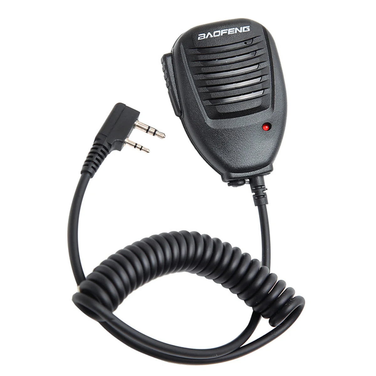 BaoFeng Walkie Talkie BF-780 2 Pin PTT Speaker Mic for Quansheng UV-K5 K6 Baofeng UV-5R BF-888S UV-5RH 21 17 PRO HAM Radio
