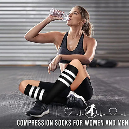 1Pair, Compression Socks, Sport Socks, Medical Nursing Stockings, Prevent Varicose Veins Socks, Pregnancy Nursing Athletic Soccer SOX