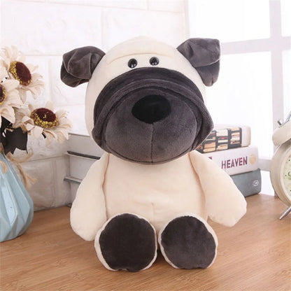 Stuffed Plush Animal Toys Soft Dolls Jungle Lion Elephant Tiger Dog Fox Monkey Deer Children Gift Kawaii Baby Kids Hobby Toys