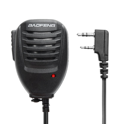 BaoFeng Walkie Talkie BF-780 2 Pin PTT Speaker Mic for Quansheng UV-K5 K6 Baofeng UV-5R BF-888S UV-5RH 21 17 PRO HAM Radio