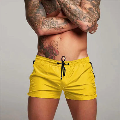 New Mens Swimsuit, Sexy Swimwear, Men Swimming Shorts, Men Briefs Beach Shorts, Sports Suits, Surf Board Shorts, Men Swim Trunks
