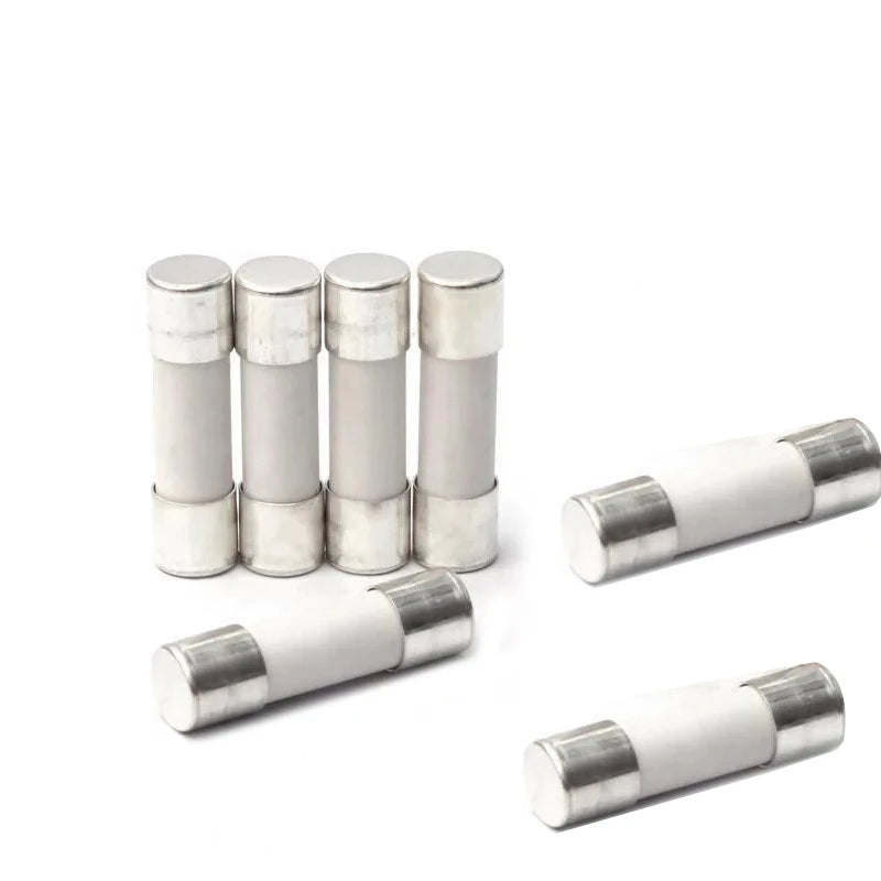 10-100Pcs Fast Blow Ceramic Fuse 5mm x 20mm 6x30 T 0.5A 1A 2A 3A 4A 5A 6A 8A 10A 15A 16A 20A 30A 250V Car Cigar Microwave Oven