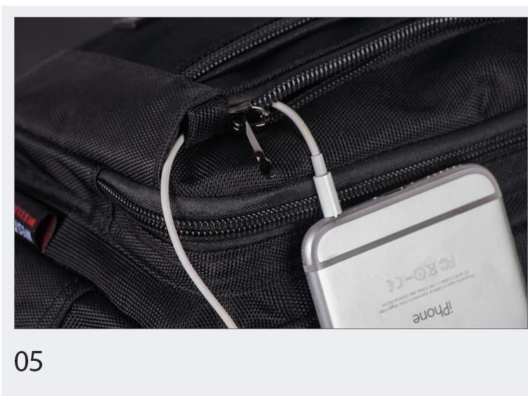 Waist Pack, Casual Functional Fashion Men Waterproof Fanny Pack, Women Belt Bum Bag, Male Phone Wallet Pouch Bags, Unisex 98011