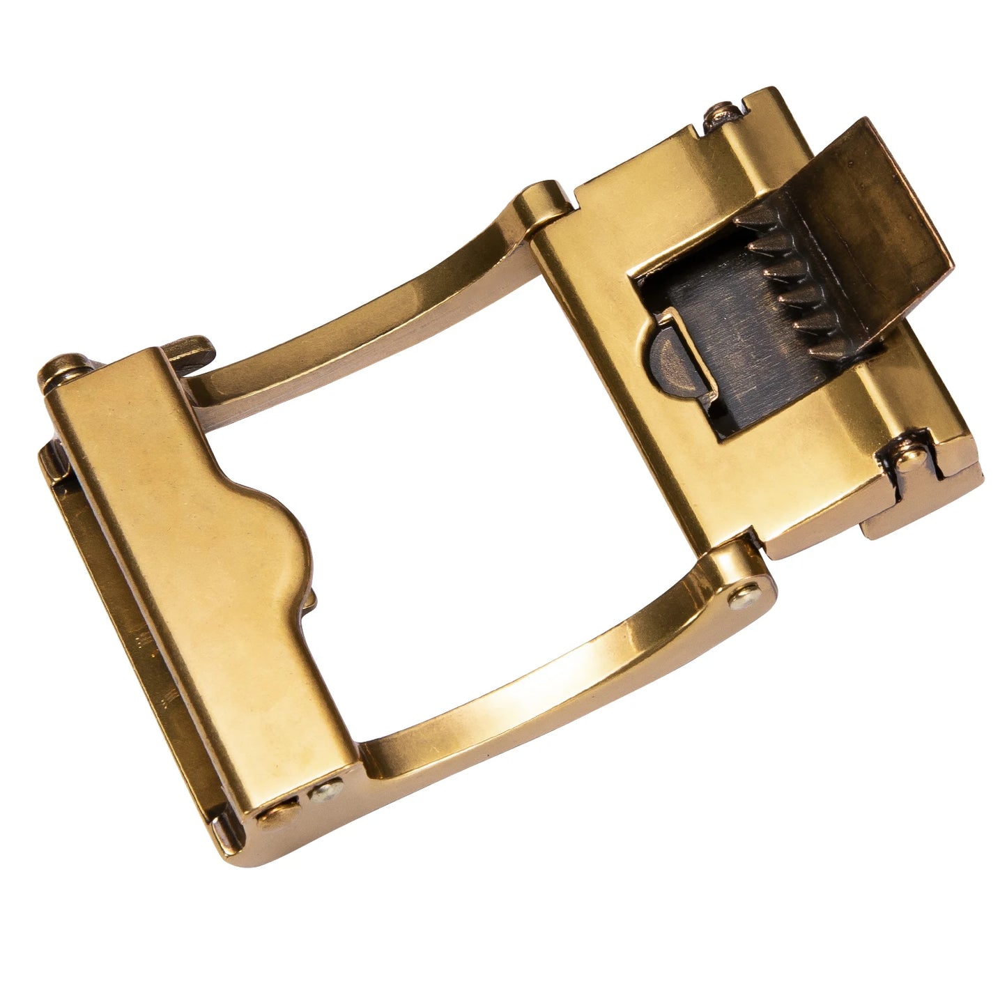 60 Kinds Metal Mens Relacement Belt Buckles Button Sliding Buckle Without Belt Black Gold Blue for 3.5 cm Ratchet Belts ONLY